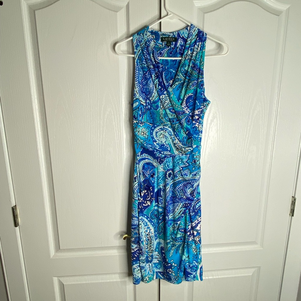 Ralph Lauren blue dress